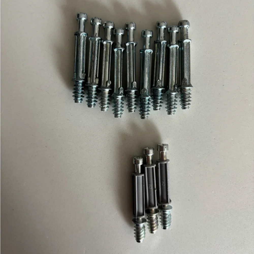 IKEA Screws Cam Lock Screw Bolts Fasteners HEMNES 112996 x3 & 114613 x9 MALM
